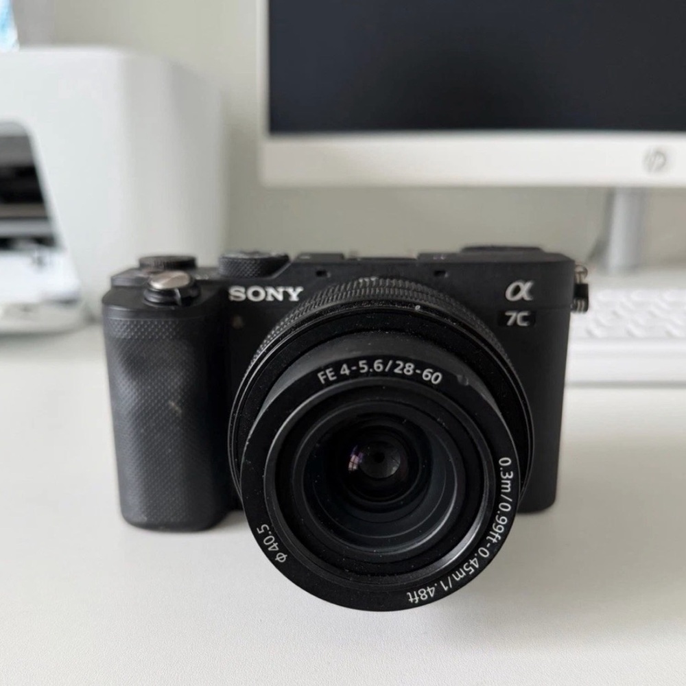 Sony Alpha 7C Compact Mirrorless Camera - Black